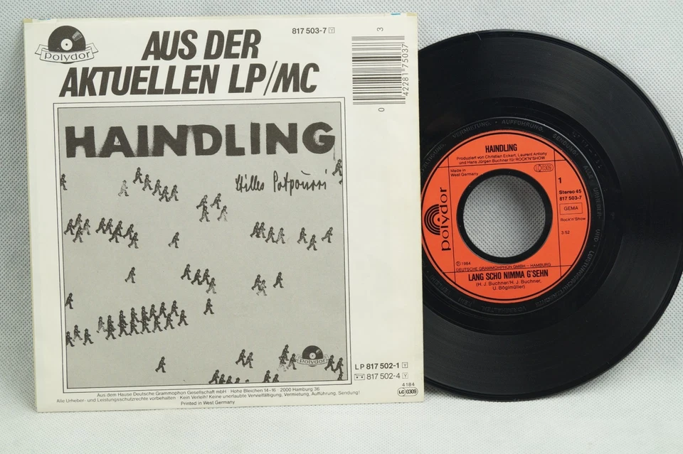 Haindling - Lang scho nimmer g´sehn - Bild 2 von 2