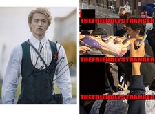 Tom Blyth signed "THE HUNGER GAMES" 8x10 Photo AUTOGRAPHED a Coriolanus Snow COA