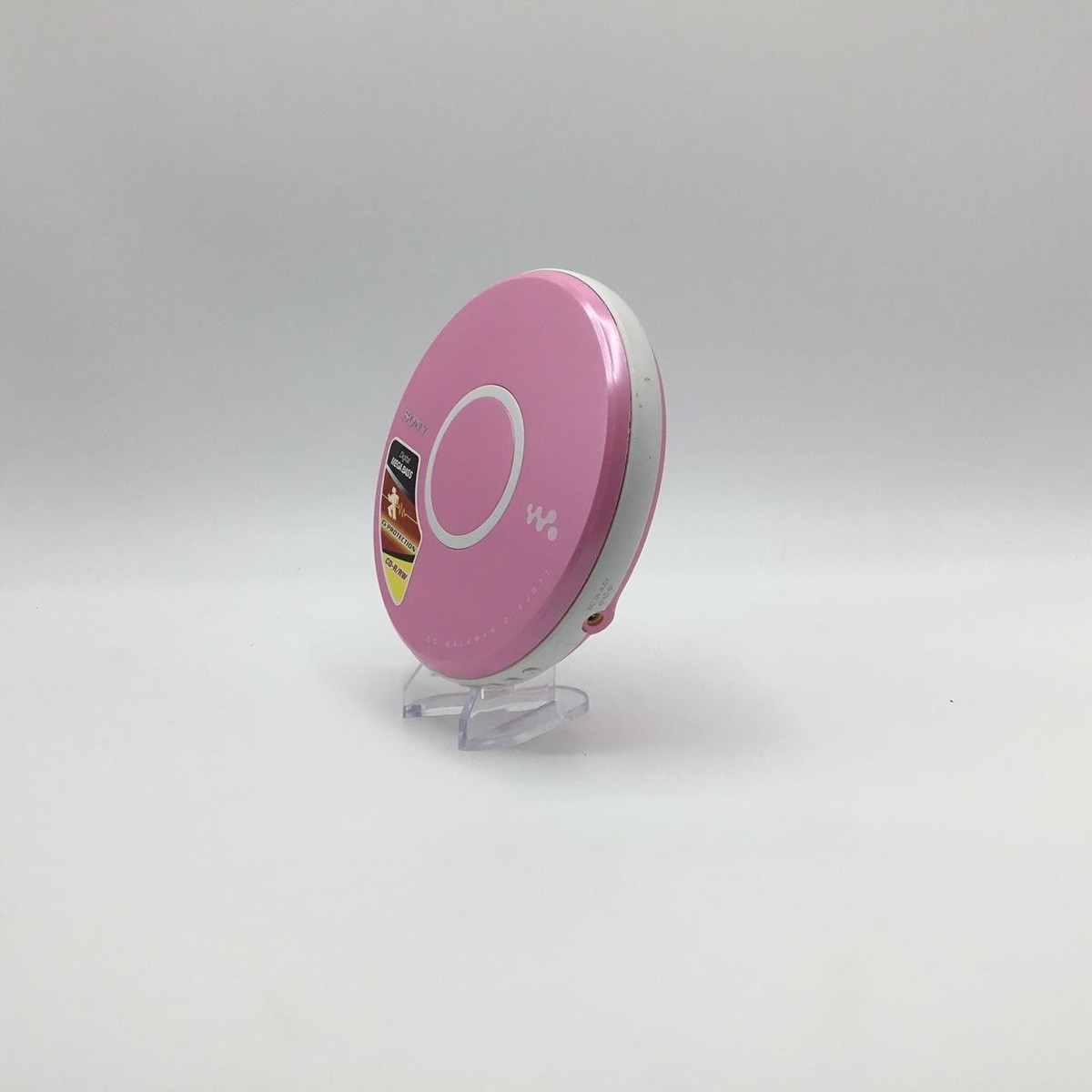 Rare Vintage Sony Portable CD Walkman Compact Disc Player - Pink