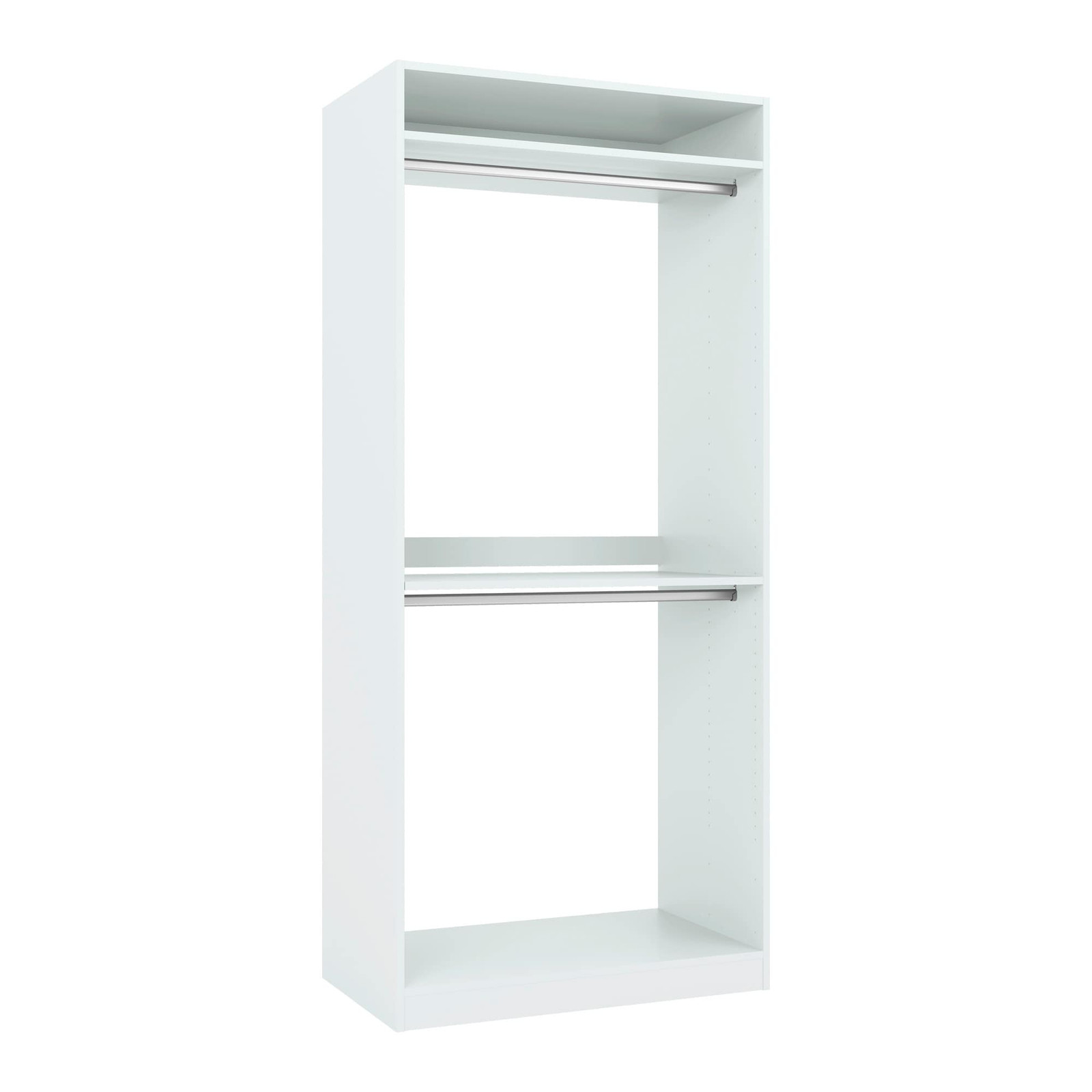 Upgrade your closet with a 36-inch modular walk-in tower system