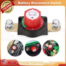 Side Post Battery Disconnect Switch 12v-48v Kill Cut Off Switch For Car Rv Boat