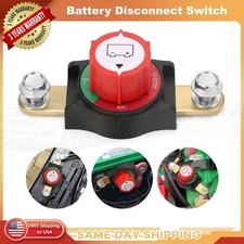 Side Post Battery Disconnect Switch 12V-48V Kill Cut Off Switch for Car RV Boat