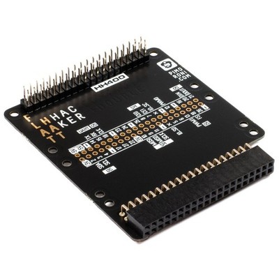 Pimoroni HAT Hacker HAT, flach, für Raspberry Pi 400