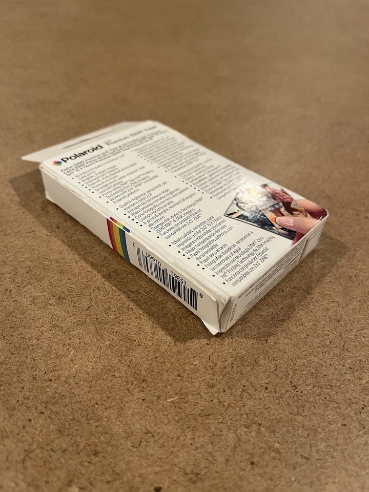 Polaroid Premium ZINK 2x3 inch 50 Sheets Photo Paper New Sealed Made USA - Image 3 of 3