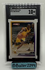 Kobe Bryant SGC 10 Gem Mint POP 1! 2005-06 Topps Total #181