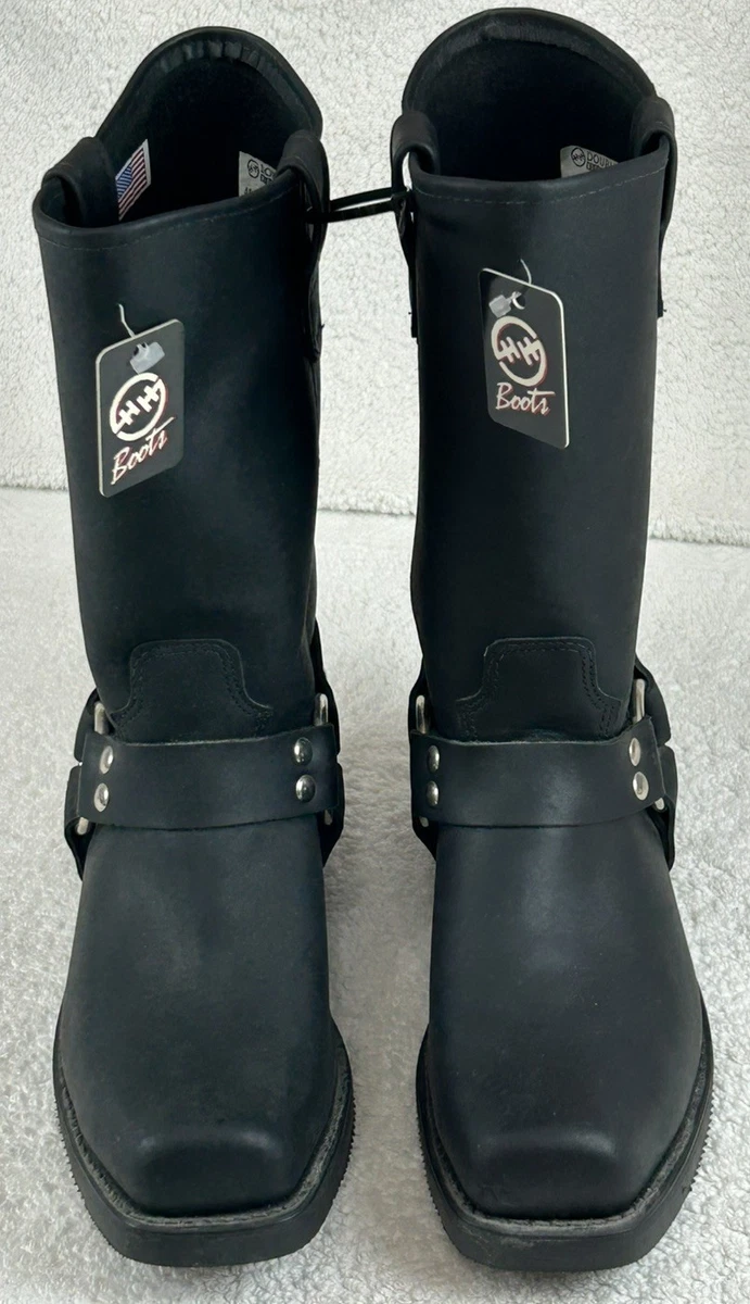 Double-H Boots Solid Biker Boots for Men for sale | eBay display picture 3