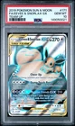 2019 POKEMON SUN & MOON TEAM UP #171 FULL ART/EEVEE & SNORLAX GX PSA 10