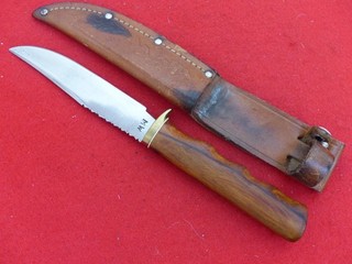 MW #02 USA Custom handmade 8.5" Fixed Blade Sheath Knife