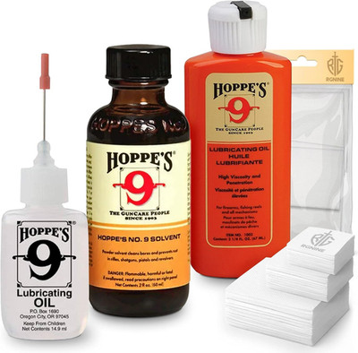 Gun Cleaning Kit with Oil and Cleaner - Bore Cleaner Solvent Gun Cleaning Oil, P