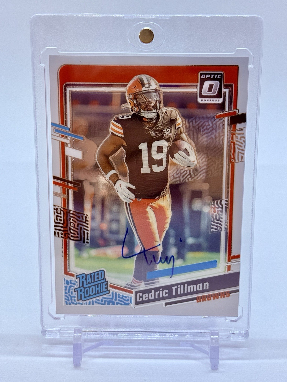 2023 Donruss Optic Cedric Tillman #224 Rated Rookies Auto #’d/199 RC Browns