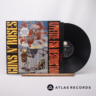Appetite for Destruction by Guns n' Roses (Vinyl, 1987, 1-Disc