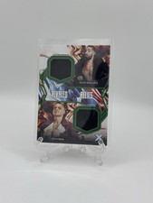 2025 Topps WWE Exalted SETH ROLLINS GUNTHER Dual Relic Rivaled Green /50 CG5