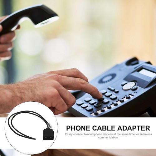 Telephone Extension Cord Cable Adapter for Telephones Line Double - 第 11/12 張圖片