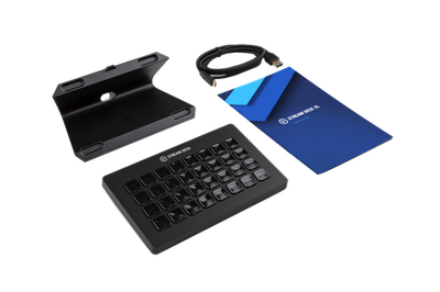 Elgato - Stream Deck XL Wired Keypad with Back Lighting - Black | eBay