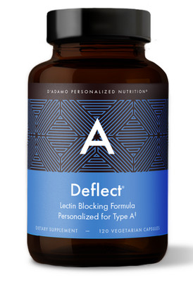 D'Adamo, Deflect  A, Lectin Blocking Formula, 120 Vegetarian Capsules