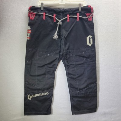 Gameness Mens Limited Edition Pear 2.0 Gi Pants Size 1 Black
