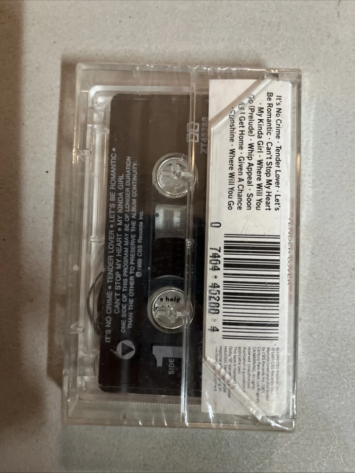 Vintage Babyface “Tender Lover” Cassette New Sealed - Image 3 of 4