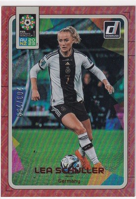 2023 Donruss Women s World Cup Red #69 Lea Schuller - Germany #203/299