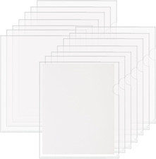 14Pcs Clear File Folders Letter Size, Sheet Protectors 8.5 x 11 Inch, Plastic...