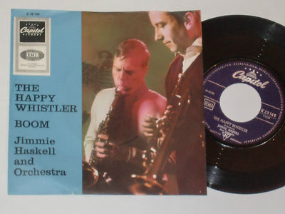 JIMMIE HASKELL AND ORCHESTRA -The Happy Whistler- 7'' 45