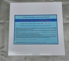 Tappetino per giradischi Audio Tekne CH-10 in carbonio, Made in Japan 