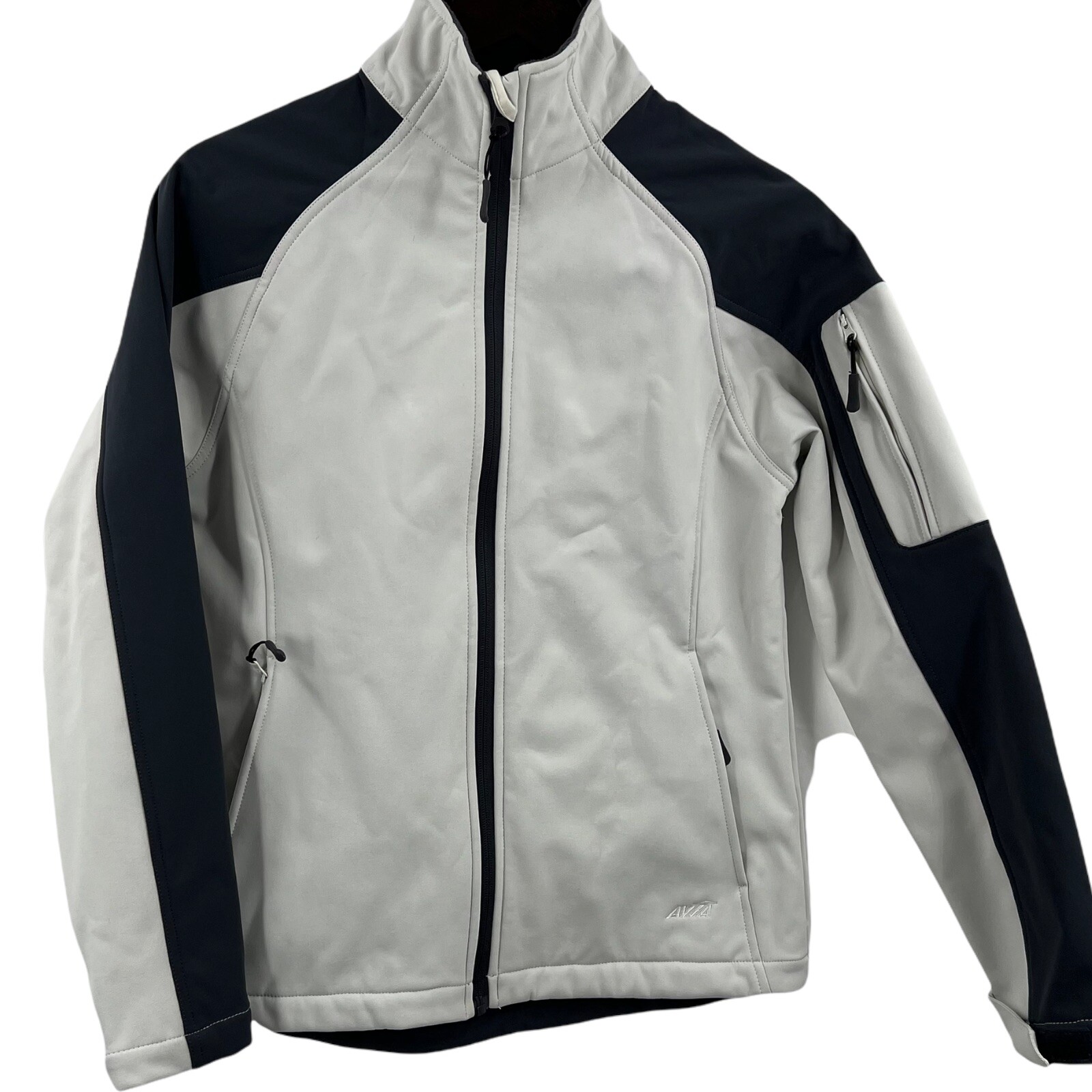 Avia White Soft Shell Jacket Size Small - image 1