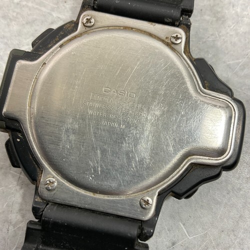 Vintage Casio Pathfinder Digital Watch Retro Triple Sensor ATC-1200 1170 - Picture 6 of 8