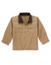 GYMBOREE TURBO RACER KHAKI BASIC BARN JACKET 3 4 5 6 10 12 NWT