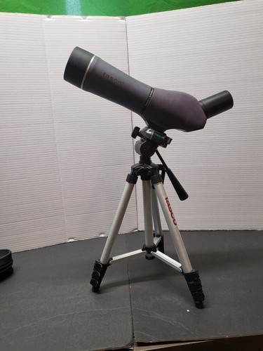 Tasco 20-60x60mm Spotting Scope Angled Eyepiece Tripod with Carrying Case