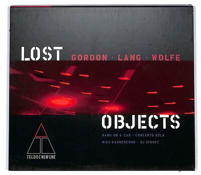 EBOND Bang On A Can - Lost Objects - Teldec New Line - 8573-84107-2 CD096425