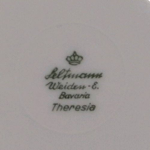 Set Of 6 Seltmann Weiden - E., Bavaria Theresia Teacups & Saucers Gold Accents - Picture 16 of 16