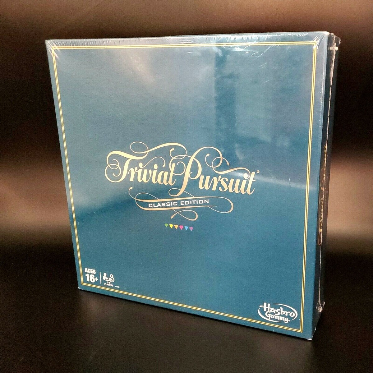 Hasbro Gaming Trivial Pursuit Game Classic Edition Blue Box New