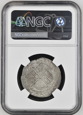 1640-41 Charles I Shilling NGC AU Details Silver Hammered Coin