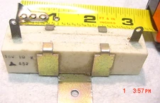 1 NOS Matsushita Panasonic 1 Ohm 30 Watt WireWound Ceramic  Power Resistor