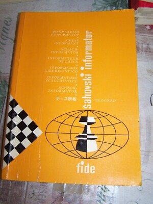 Band 34  Chess Informant/ Schach Informator/ Informateur D´Echecs/ Informador