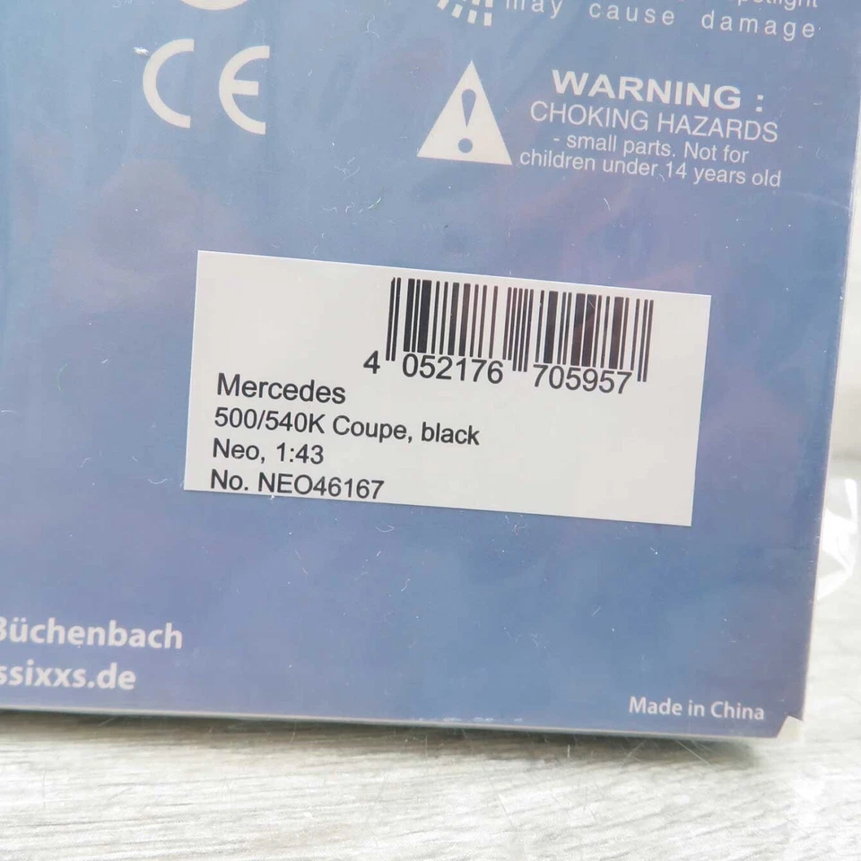 NEO NEO46167 ungeöffnet - 1:43 - Mercedes 500/540K Coupe - OVP - #M99599 - Bild 2 von 4