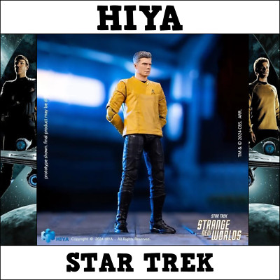 HIYA TOYS STAR TREK Series Strange New Worlds Pike Actionfigur  AUF LAGER 