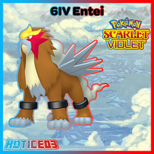 Entei 6IV Pokemon Scarlet & Violet 🚀Fast🚀 Indigo Disk DLC
