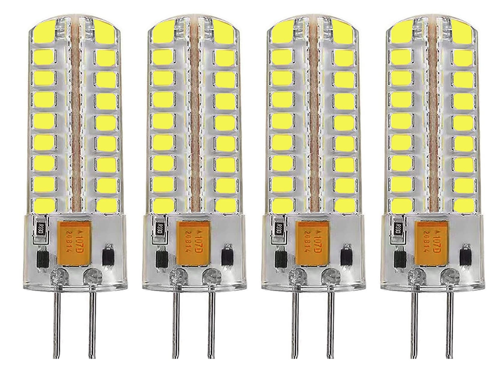 G4 LED Light Bulbs 5W T3 JC Type Corn Lamp Equivalent 50W Halogen Bi-pin Base...