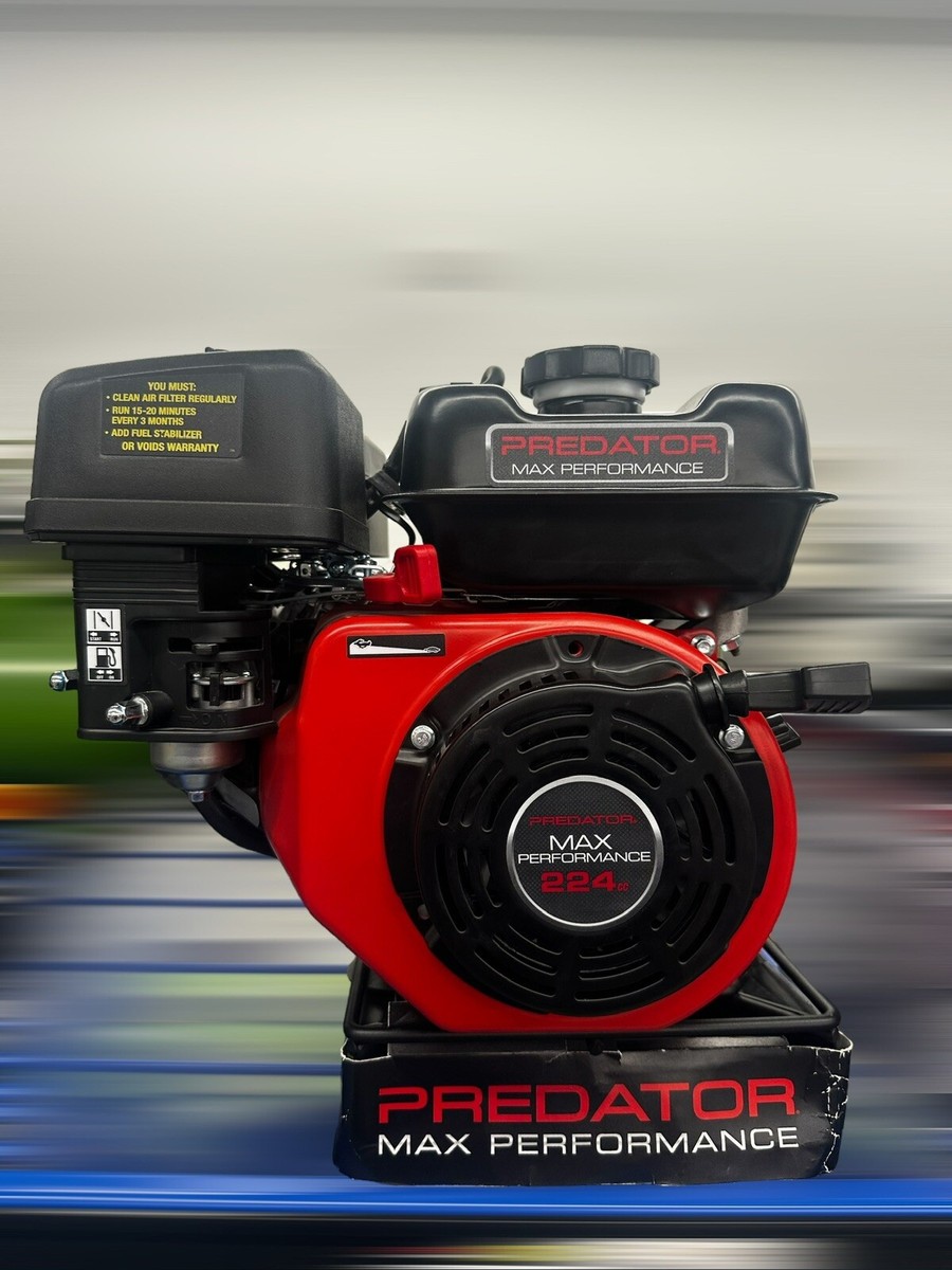 6.6 HP (224cc) Max Performance OHV Horizontal-Shaft Gas Engine