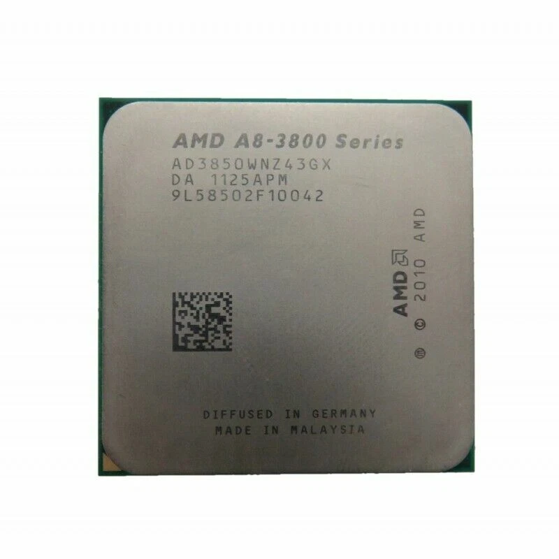 AMD A8-Series A8-3850 2.9 GHz  Socket FM1 AD3850WNZ43GX CPU Processor 100W - Image 2 of 4