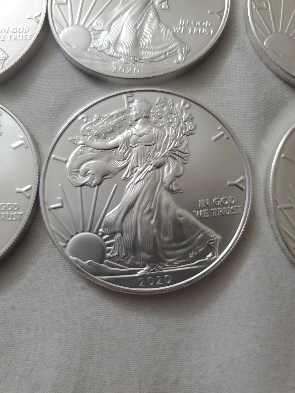 2020 American Silver Eagle Roll Of 20 Coins 999 Fine Silver 20 Troy