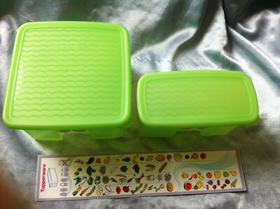 Tupperware Prima Klima 1,1 oase Klimaoase Gemüsedose Klimaoase grün oase 350