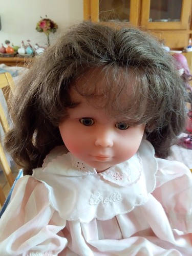 POUPÉE MINI COROLLINE COROLLE 20 Cm Brune Long Cheveux Vetement Robe