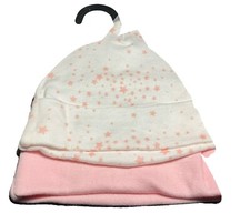 Onesies Brand Gerber Childrens Wear 2 Hats 6-12 Months Brand New With Tags