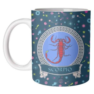 Skorpion Sternzeichen Tasse Kaffee Himmel Horoskop Tasse Astrologie Skurril Kunst Geschenk