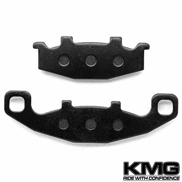 nao品 Rear Organic NAO Brake Pads For 1988-1990 Kawasaki ZX1000