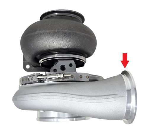 S400 Compressor Outlet V-Band Clamp - Picture 4 of 4