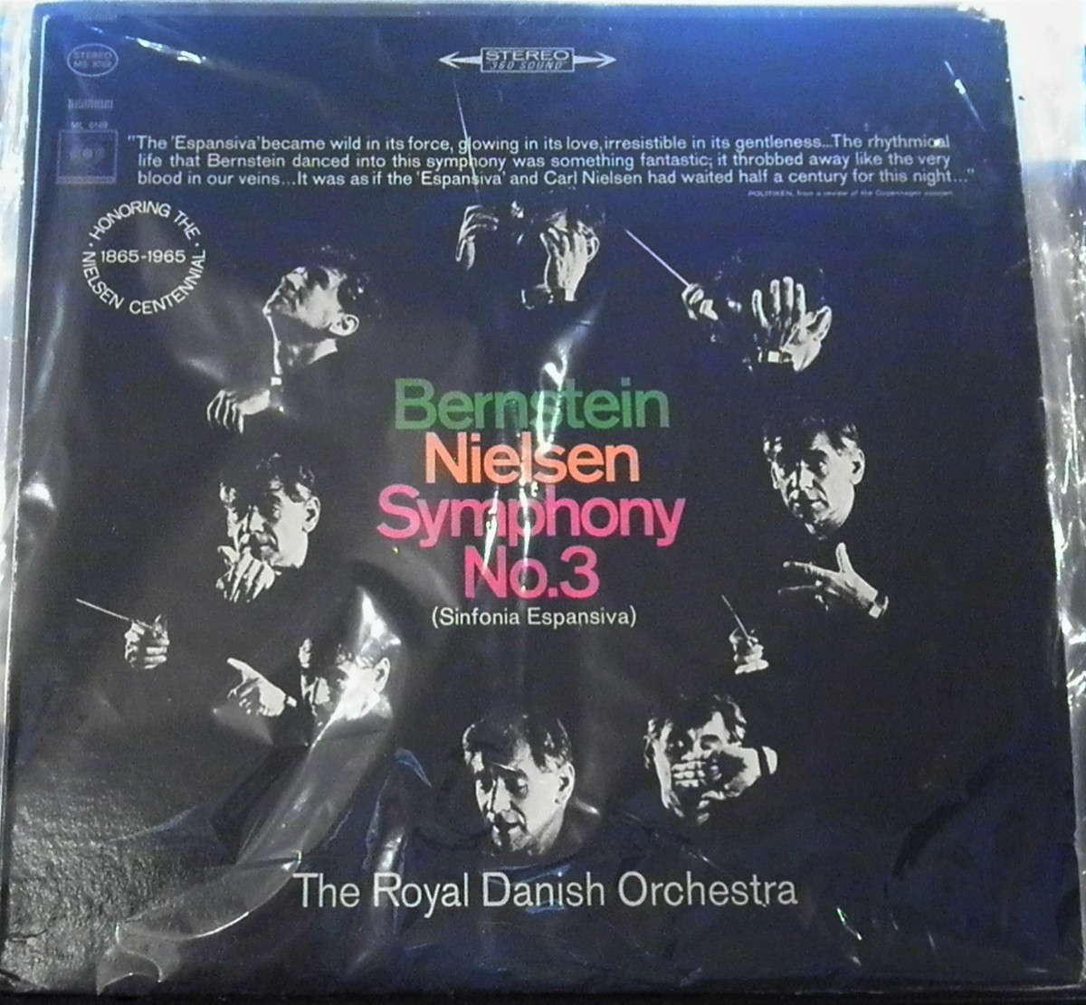 Nielsen/Bernstein Symphony No 3 (Sinfonia Espansiva