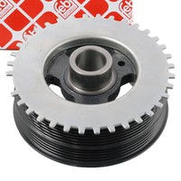 febi Riemenscheibe Kurbelwelle FüR Ford C-MAX Focus II C30 S40 II V50 1.6-2.0